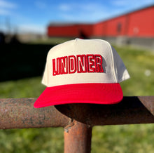 Load image into Gallery viewer, Red &amp; Cream Cap
