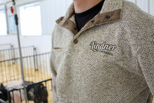 Load image into Gallery viewer, NEW!! Herringbone Oatmeal Snap Pullover
