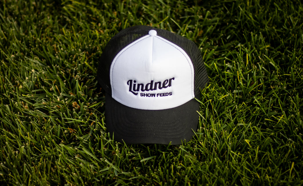 LADIES Black and White Foamie Trucker Cap (Copy)