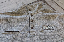 Load image into Gallery viewer, NEW!! Herringbone Oatmeal Snap Pullover
